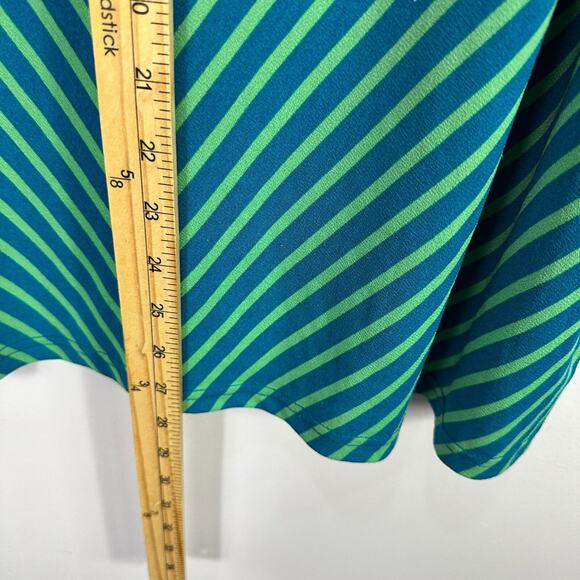 Bob‎ Mackie Top Womens 2X Bold Graphic Print Long Sleeve Retro Festival Y2K - Picture 4 of 6